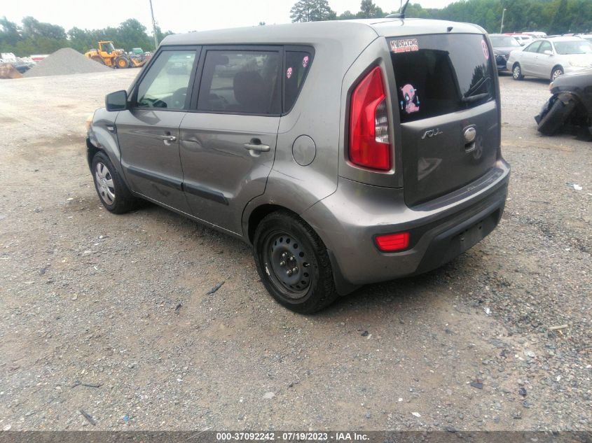 2013 KIA SOUL BASE - KNDJT2A52D7607029