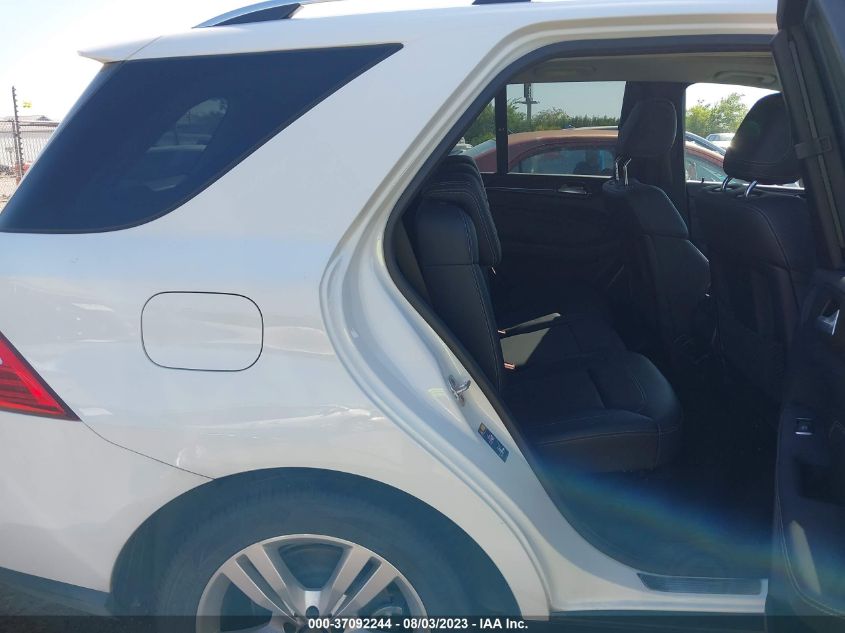 2015 MERCEDES-BENZ ML 350 4JGDA5HB2FA552616