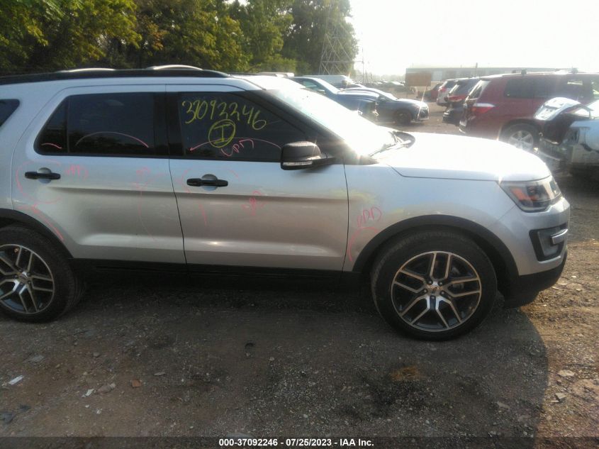 2017 FORD EXPLORER SPORT - 1FM5K8GT9HGA55527