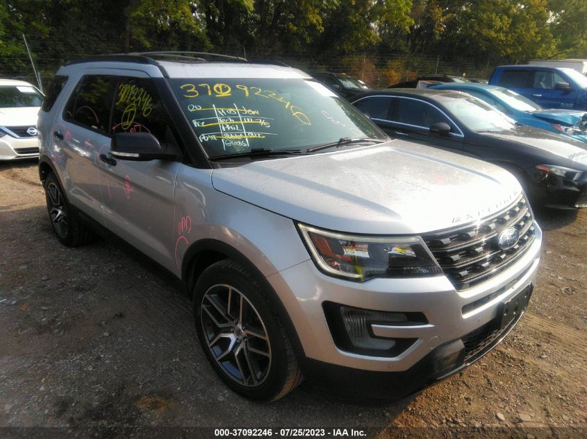 2017 FORD EXPLORER SPORT - 1FM5K8GT9HGA55527