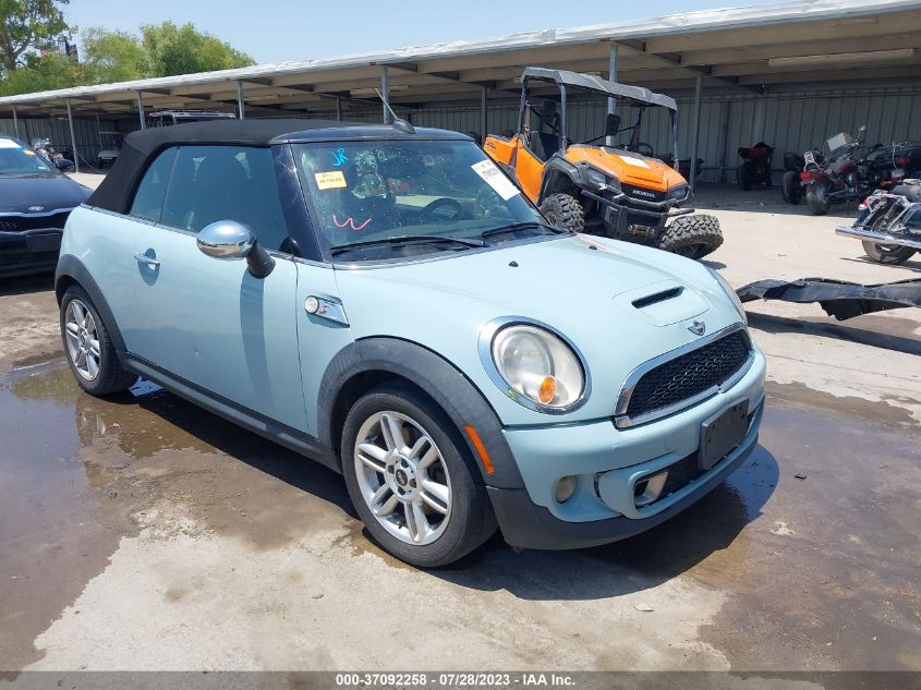 2014 MINI COOPER CONVERTIBLE S - WMWZP3C57ET706249
