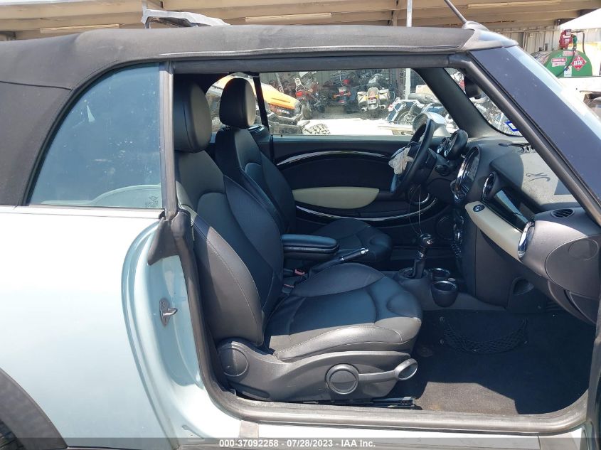 2014 MINI COOPER CONVERTIBLE S WMWZP3C57ET706249