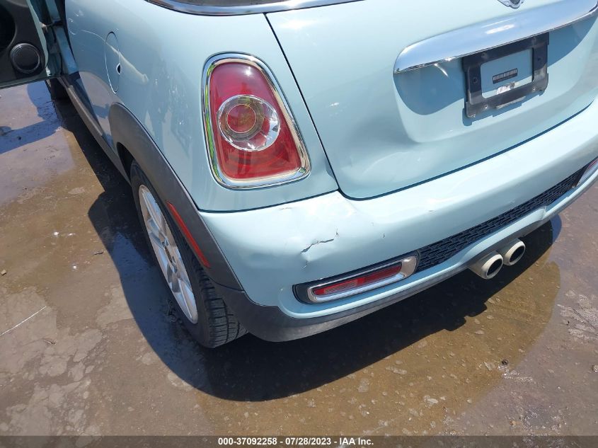 2014 MINI COOPER CONVERTIBLE S WMWZP3C57ET706249