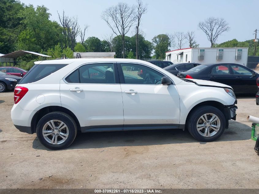 2016 CHEVROLET EQUINOX LS - 2GNALBEK0G1180040