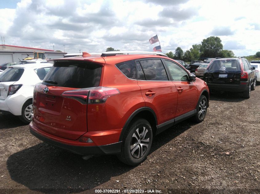 2016 TOYOTA RAV4 LE - JTMBFREV6GJ082692