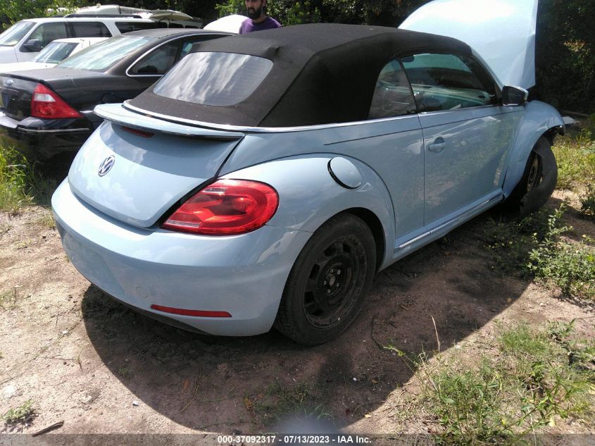 2013 VOLKSWAGEN BEETLE CONVERTIBLE 2.5L 3VW5X7AT2DM819188