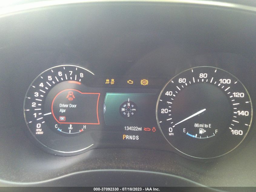 2016 LINCOLN MKC BLACK LABEL - 5LMTJ4DH2GUJ30150