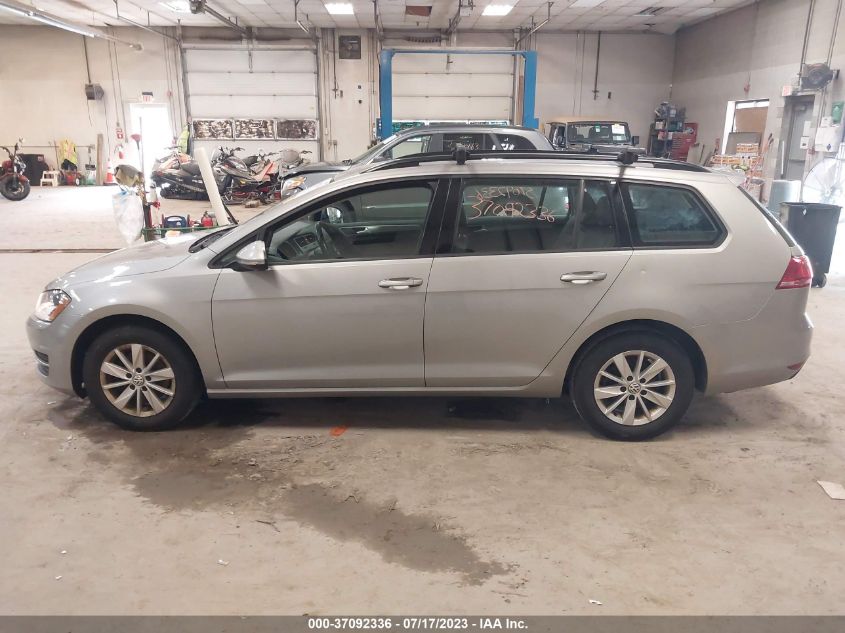 2015 VOLKSWAGEN GOLF SPORTWAGEN TSI S 3VWC17AU8FM501659