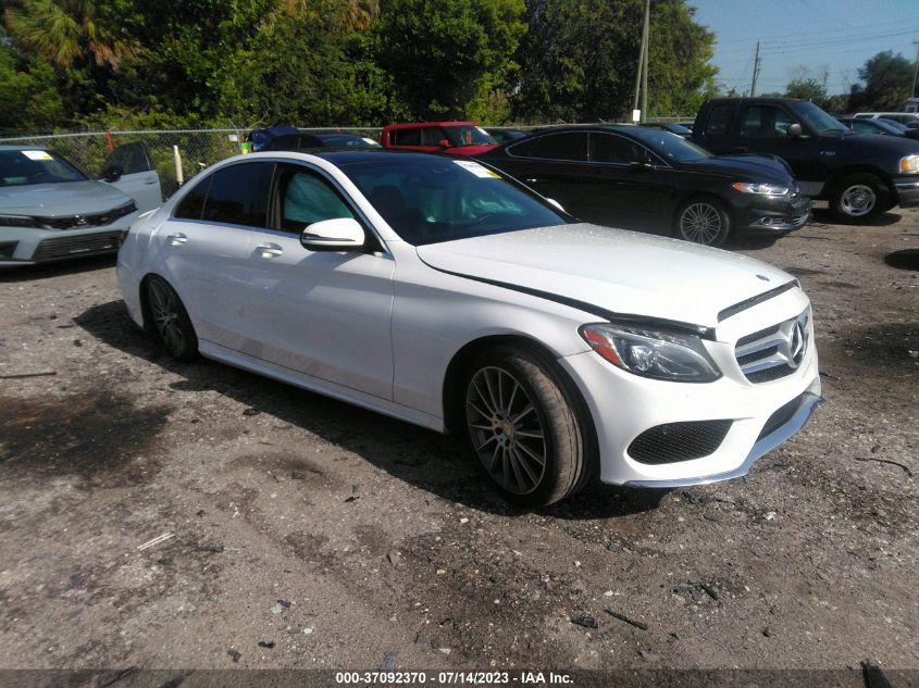 55SWF4JB8GU160217 2016 MERCEDES-BENZ C-CLASS, photo no. 1