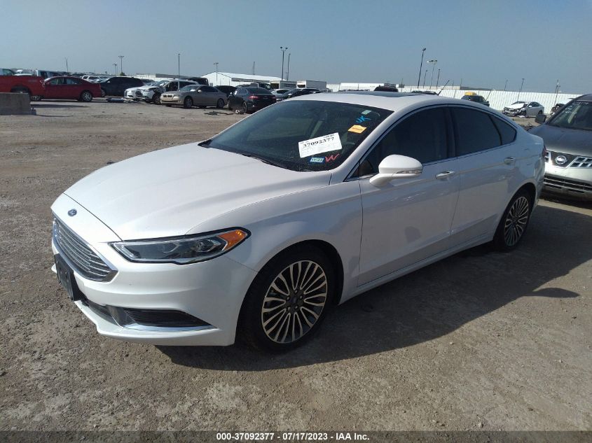 2018 FORD FUSION SE - 3FA6P0HD0JR136228