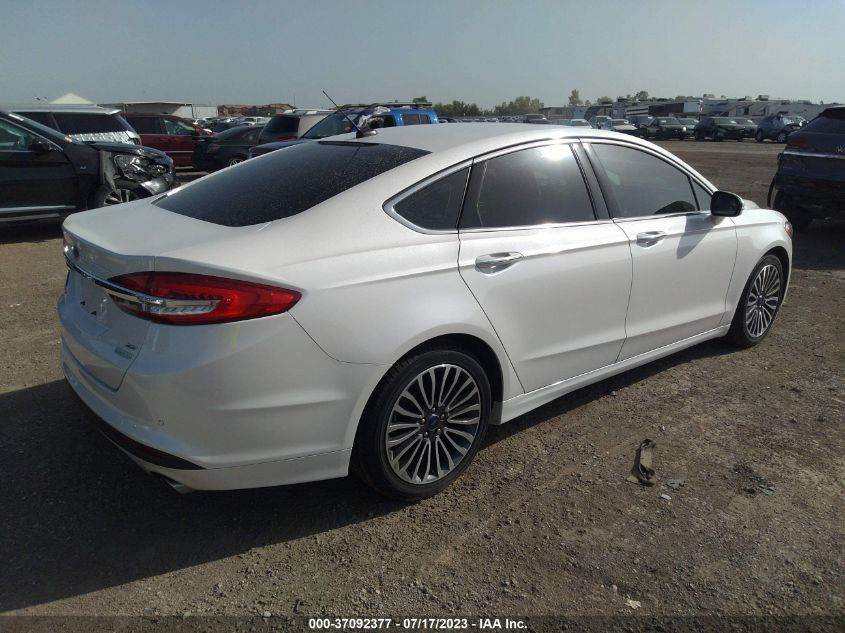 2018 FORD FUSION SE - 3FA6P0HD0JR136228