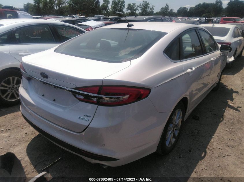 2017 FORD FUSION SE - 3FA6P0HD0HR334723