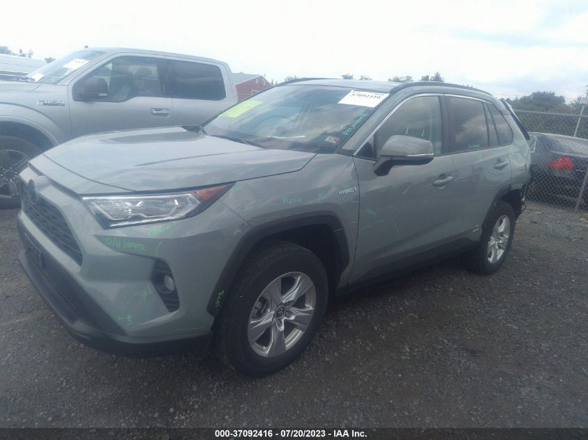 2020 TOYOTA RAV4 HYBRID XLE - 2T3RWRFV6LW066971