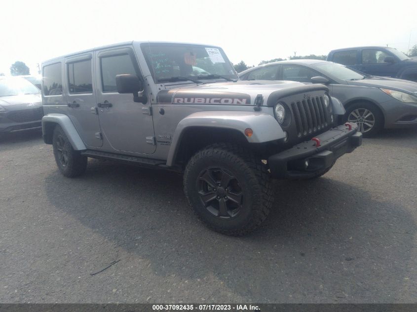 2017 JEEP WRANGLER UNLIMITED RUBICON RECON - 1C4BJWFG7HL733637