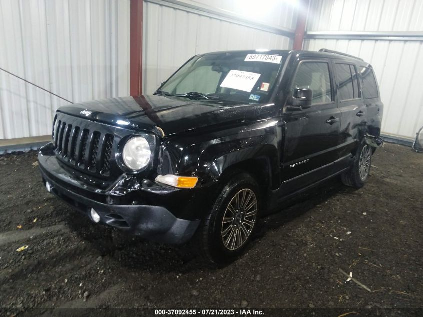 VIN 1C4NJPBA5ED691883 2014 JEEP PATRIOT no.2