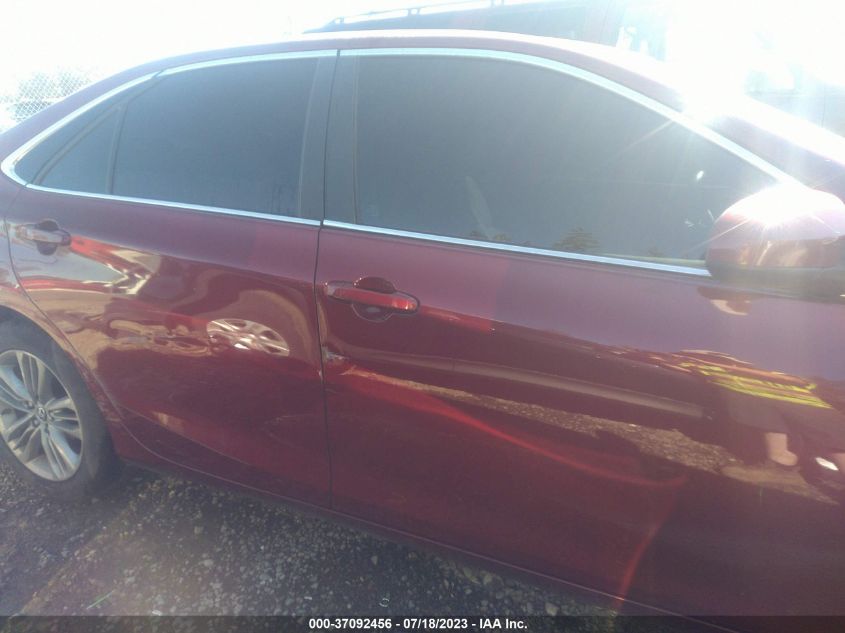 2016 TOYOTA CAMRY XLE/SE/LE/XSE - 4T1BF1FK3GU528913