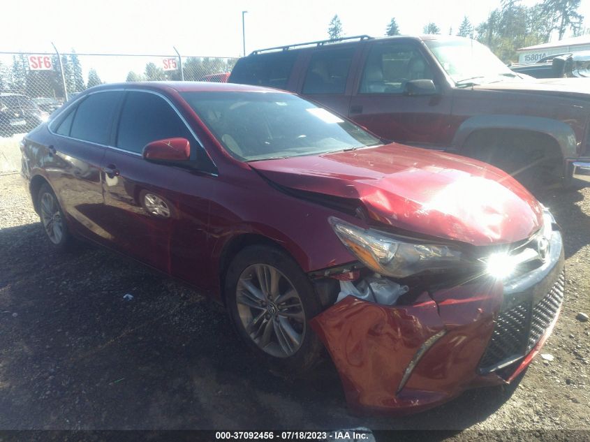 2016 TOYOTA CAMRY XLE/SE/LE/XSE - 4T1BF1FK3GU528913