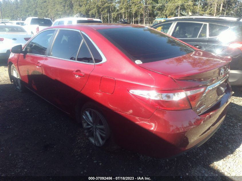 2016 TOYOTA CAMRY XLE/SE/LE/XSE - 4T1BF1FK3GU528913