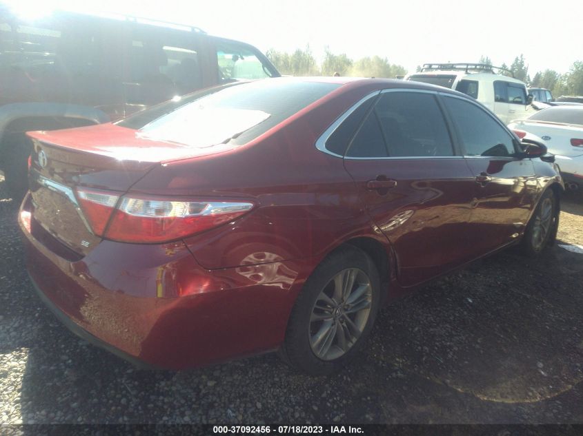 2016 TOYOTA CAMRY XLE/SE/LE/XSE - 4T1BF1FK3GU528913