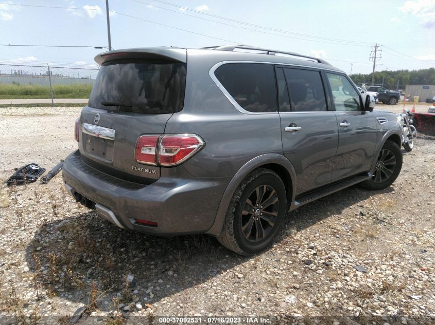 2017 NISSAN ARMADA PLATINUM - JN8AY2NE4H9701875