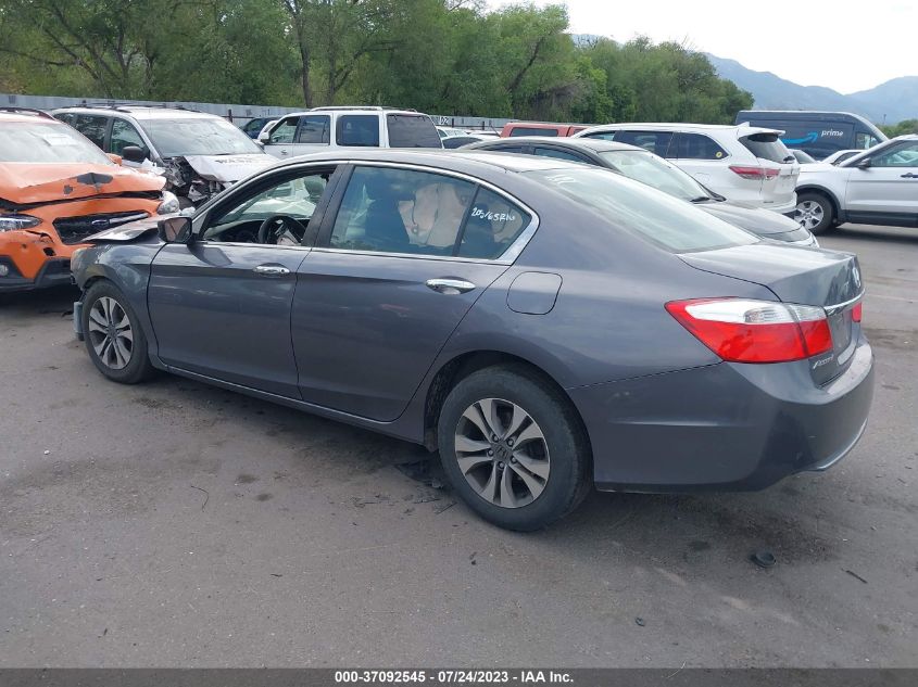 2015 HONDA ACCORD SEDAN LX - 1HGCR2F38FA249246