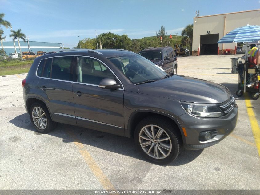 2013 VOLKSWAGEN TIGUAN SE - WVGAV3AX5DW596871