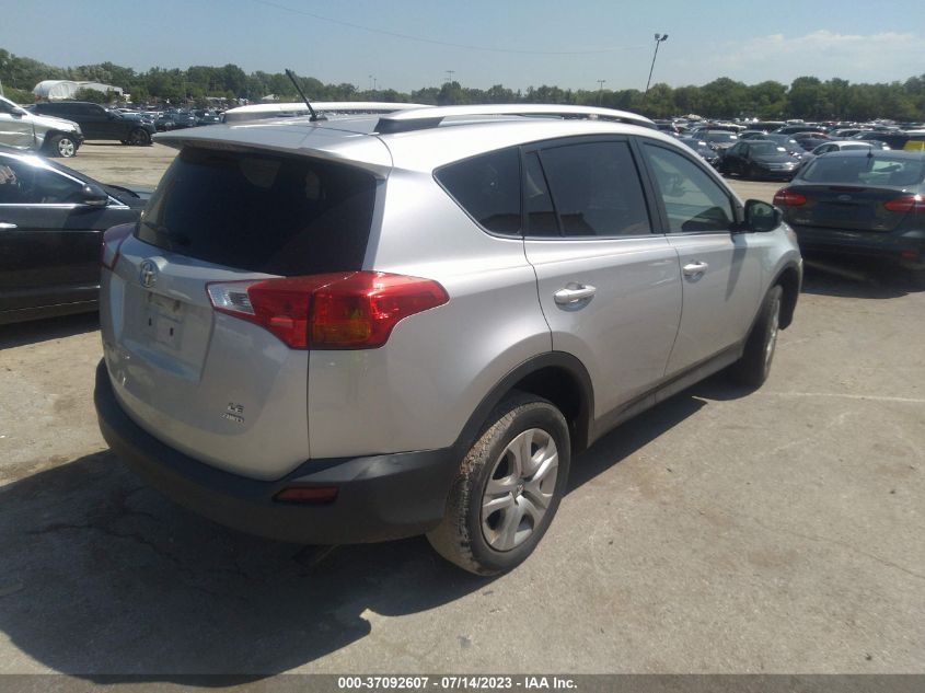 2014 TOYOTA RAV4 LE - 2T3BFREV5EW226103