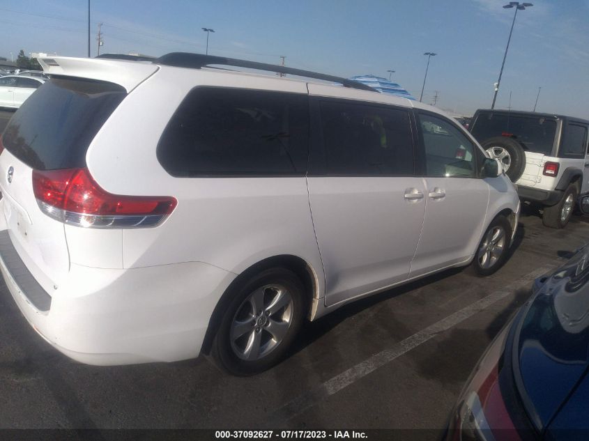 2014 TOYOTA SIENNA LE - 5TDKK3DC0ES499928