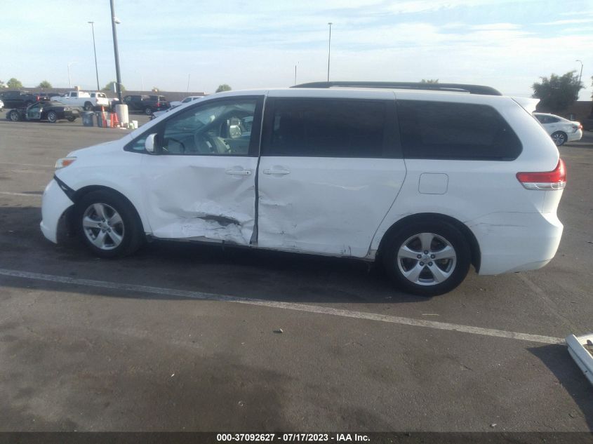 2014 TOYOTA SIENNA LE - 5TDKK3DC0ES499928