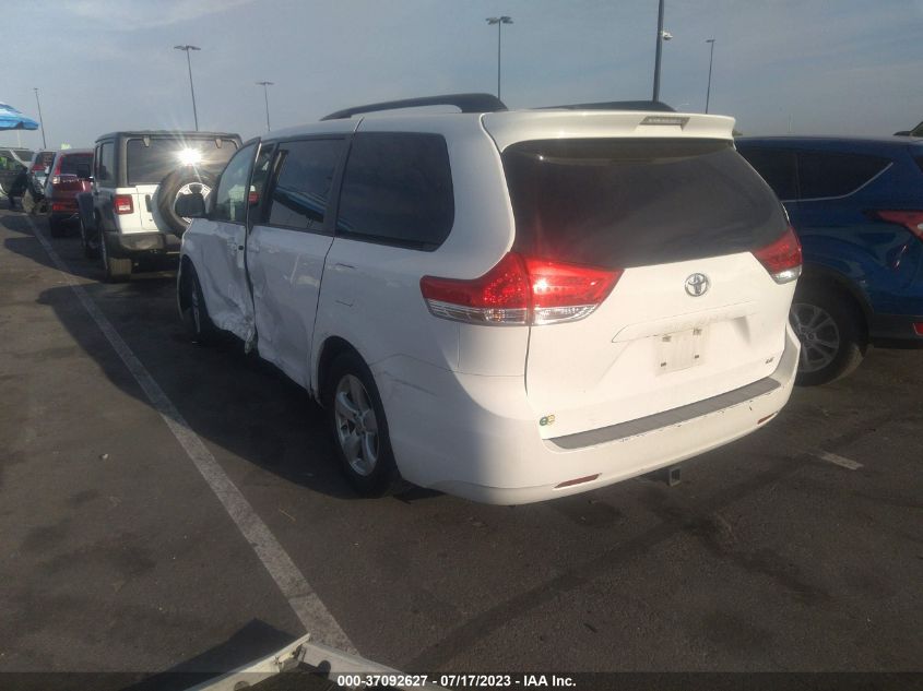 2014 TOYOTA SIENNA LE - 5TDKK3DC0ES499928