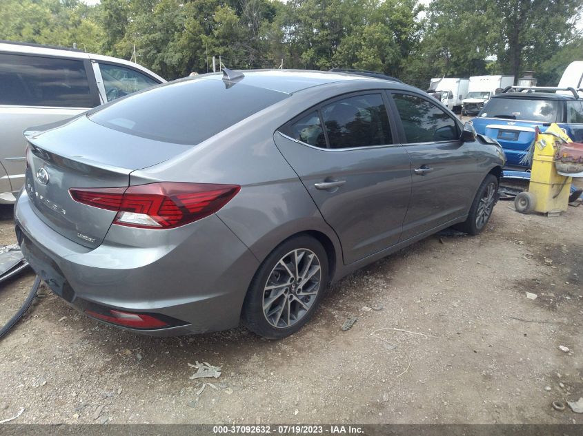 2019 HYUNDAI ELANTRA LIMITED - 5NPD84LF2KH451342