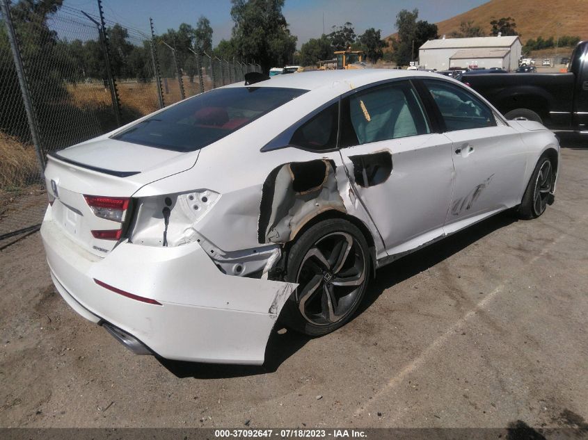 2022 HONDA ACCORD SEDAN SPORT - 1HGCV1F36NA078338