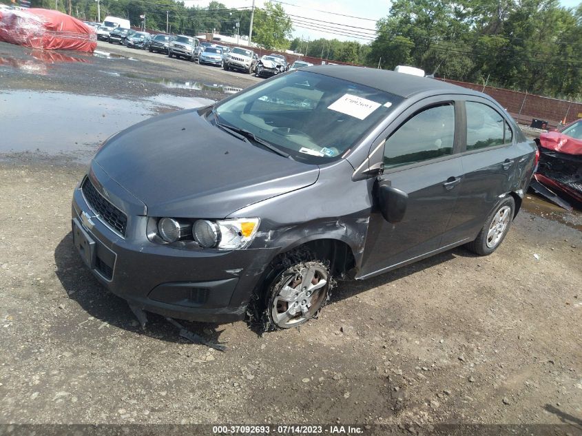 2013 CHEVROLET SONIC LS - 1G1JA5SH9D4112577