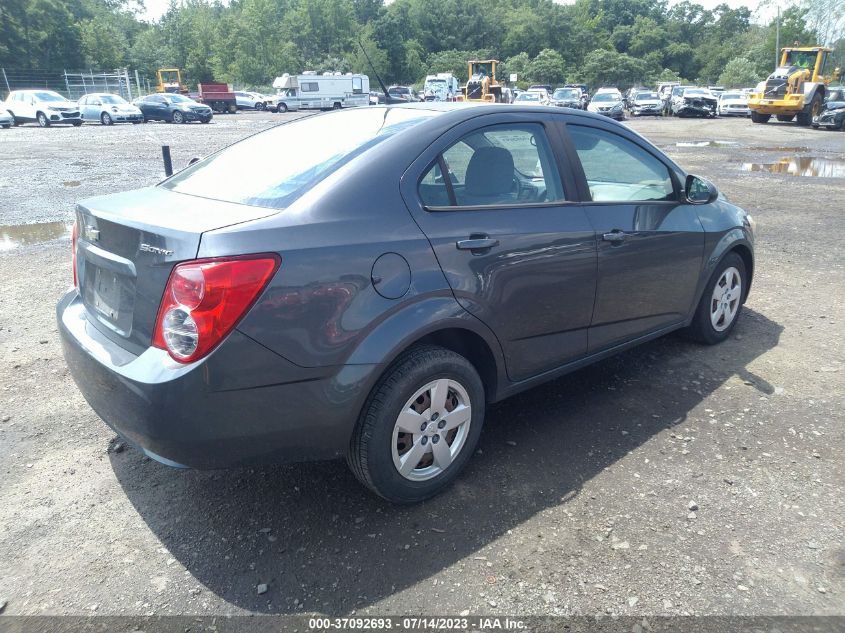 2013 CHEVROLET SONIC LS - 1G1JA5SH9D4112577