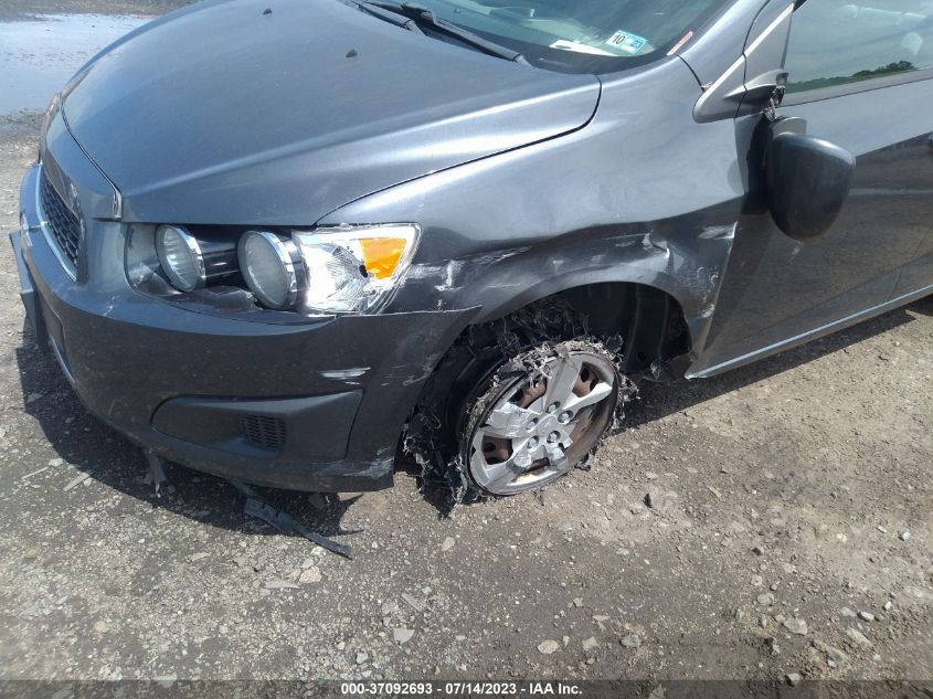 2013 CHEVROLET SONIC LS - 1G1JA5SH9D4112577