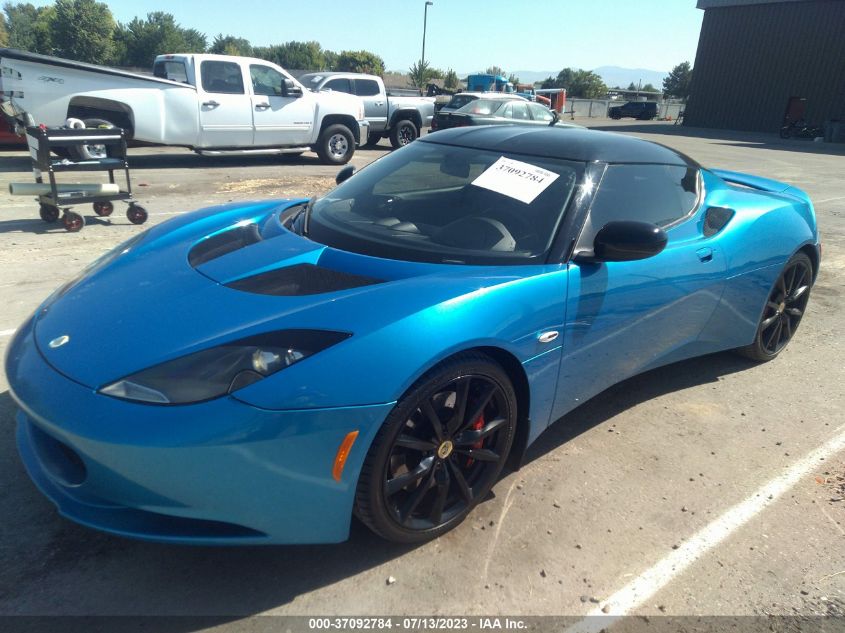 2013 LOTUS EVORA S 2+2 SCCLMDSU0DHA10111