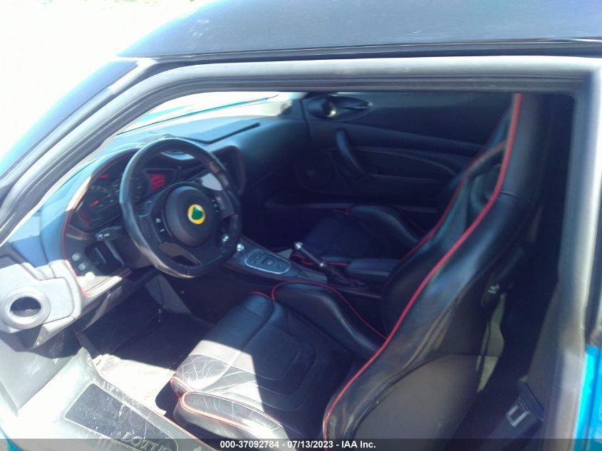 2013 LOTUS EVORA S 2+2 SCCLMDSU0DHA10111