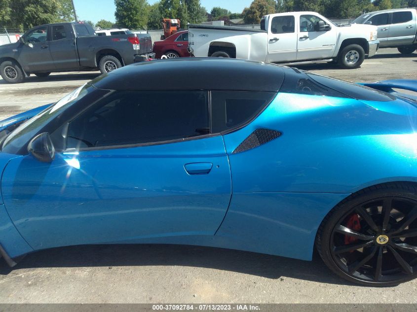 2013 LOTUS EVORA S 2+2 SCCLMDSU0DHA10111