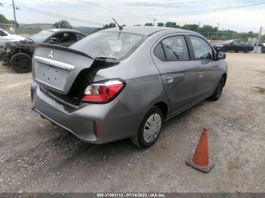 2022 MITSUBISHI MIRAGE G4 ES/LE/BLACK EDITION - ML32FUFJ0NHF06747
