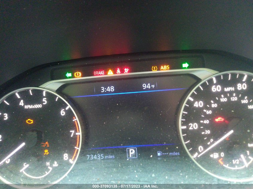 2019 NISSAN ALTIMA SL - 1N4BL4EV3KC220896