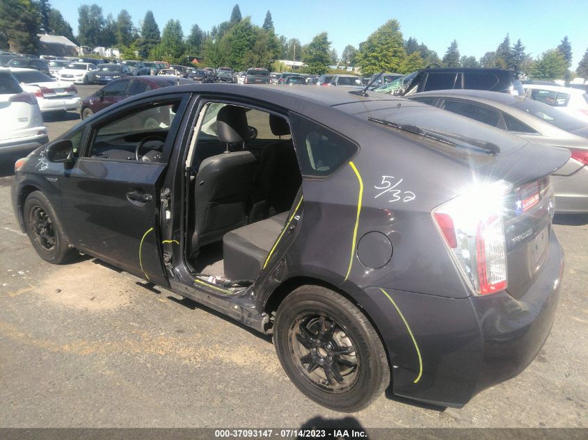 2014 TOYOTA PRIUS FOUR/FIVE/THREE/ONE/TWO - JTDKN3DU9E1778341
