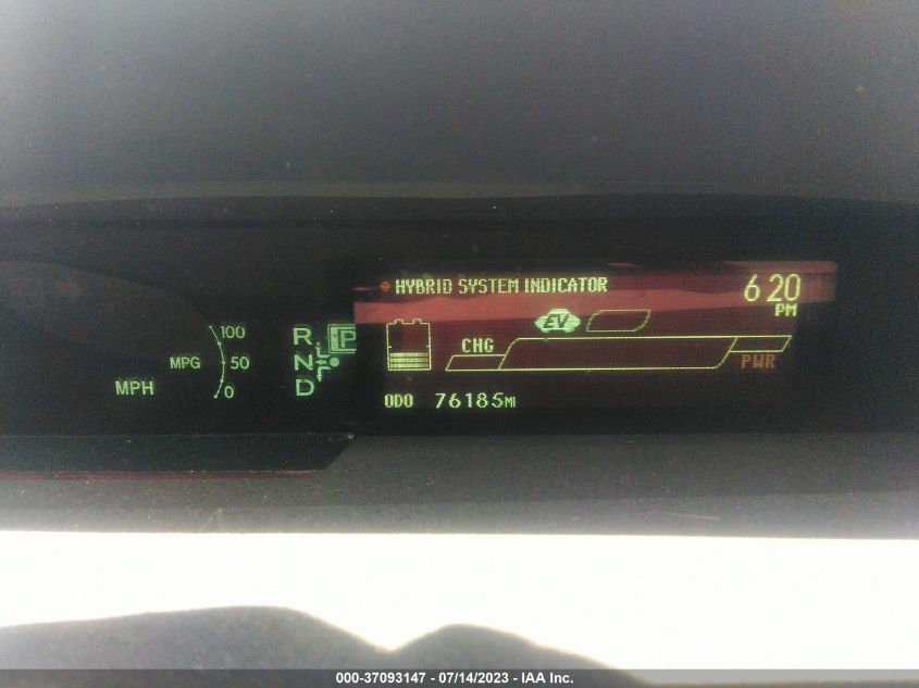 2014 TOYOTA PRIUS FOUR/FIVE/THREE/ONE/TWO - JTDKN3DU9E1778341