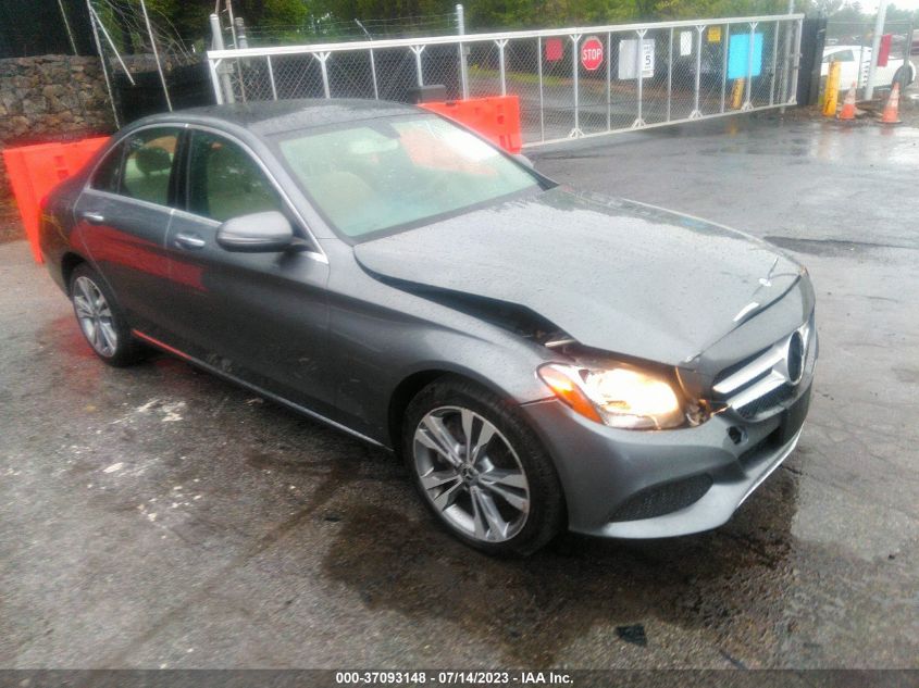 2018 MERCEDES-BENZ C-CLASS C 300 - WDDWF4KB9JR418235