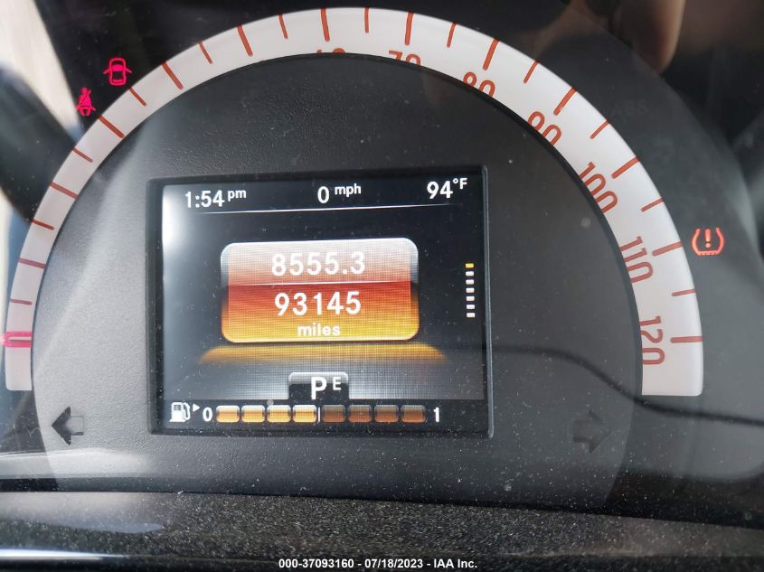 2016 SMART FORTWO PASSION/PURE/PRIME/PROXY - WMEFJ5DAXGK077109