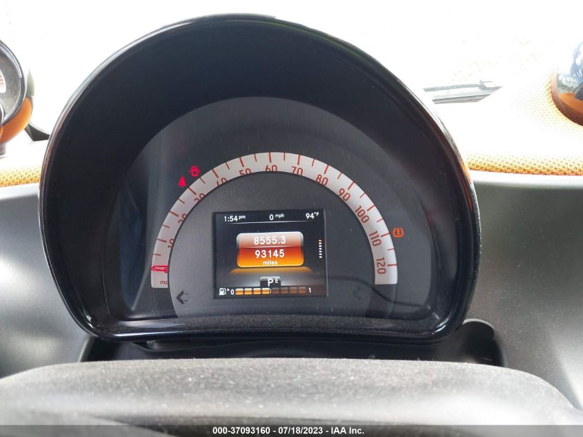 2016 SMART FORTWO PASSION/PURE/PRIME/PROXY - WMEFJ5DAXGK077109
