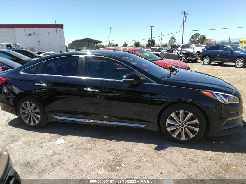 2017 HYUNDAI SONATA SPORT - 5NPE34AF6HH497075