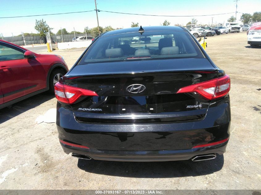 2017 HYUNDAI SONATA SPORT - 5NPE34AF6HH497075