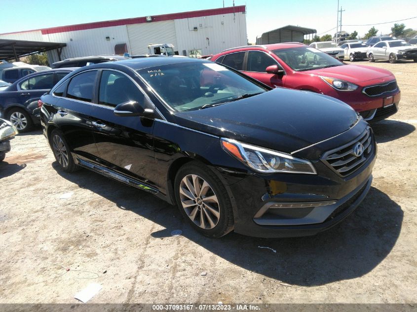 2017 HYUNDAI SONATA SPORT - 5NPE34AF6HH497075