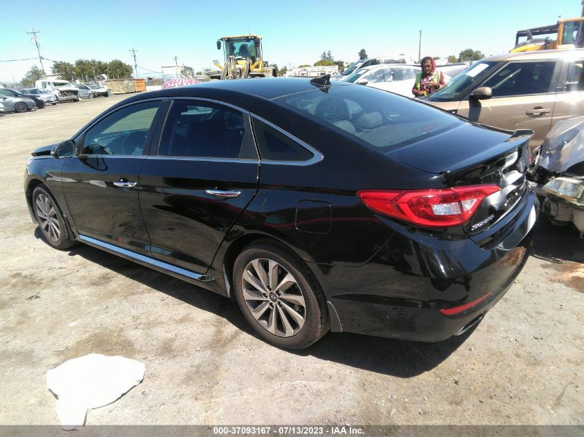 2017 HYUNDAI SONATA SPORT - 5NPE34AF6HH497075