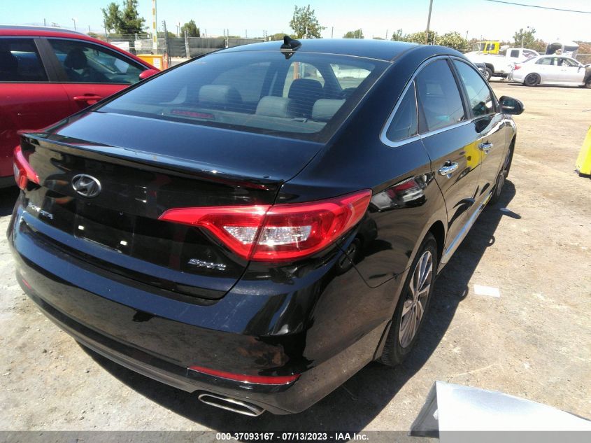 2017 HYUNDAI SONATA SPORT - 5NPE34AF6HH497075